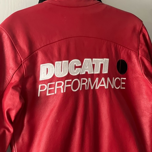 Red Leather Jacket - Picture 6 of 12